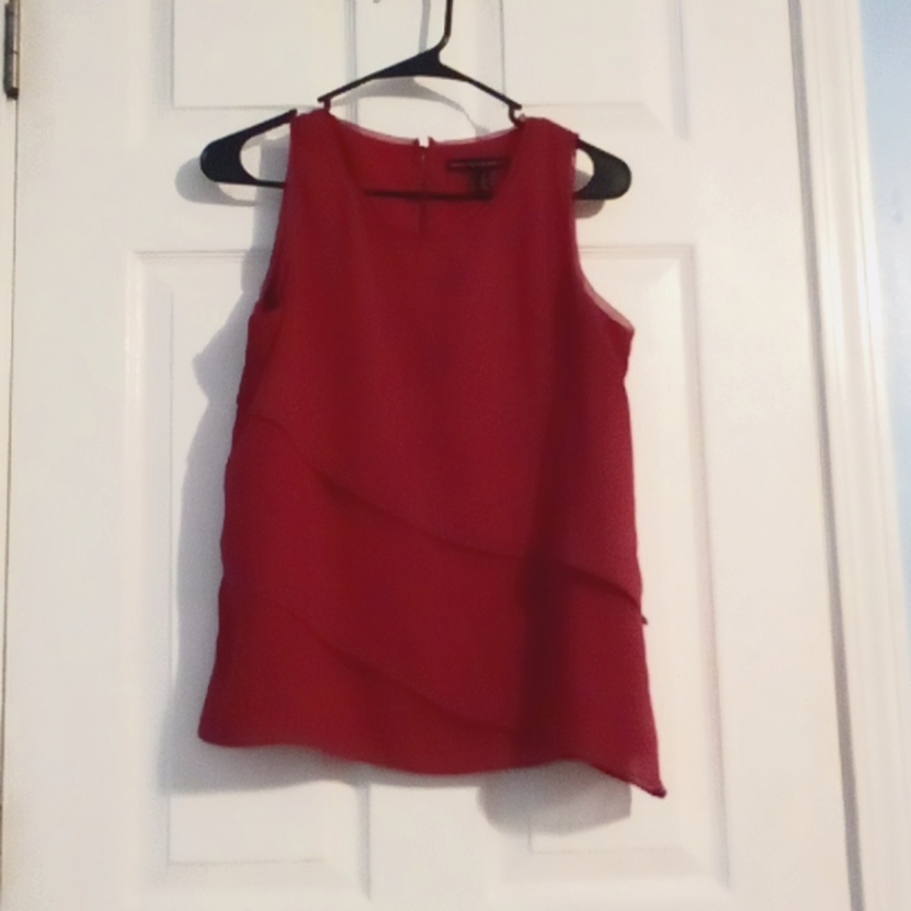 White House Black Market pink top
